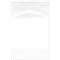 Plymor 5" x 7", 2 Mil with White-Block Zipper Reclosable Plastic Bags